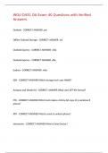 WGU D431 OA Exam 40 Questions with Verified Answers&comma;100&percnt;CORRECT