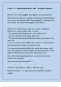 Chem 1212 Midterm Questions With Complete Solutions