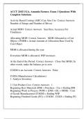 ACCT 2102 UGA&comma; Amanda Farmer&comma; Exam 1 Questions With Complete Solutions