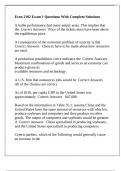 Econ 2102 Exam 1 Questions With Complete Solutions