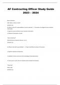 AF Contracting Officer Study Guide 2023&ndash;2025 PDF &ndash; Complete USAF Acquisition Prep
