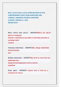 Motor Vehicle Sales License EXAM 2025&sol;2026 ACTUAL  COMPREHENSIVE REAL EXAM QUESTIONS AND                  CORRECT ANSWERS &lpar;VERIFIED ANSWERS&rpar;                          ALREADY GRADED A&plus; &sol;2025                                               BRAND NEW&excl;&excl;