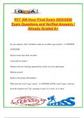 RYT 200 Hour Final Exam 2025&sol;2026 &vert; 100&plus; Solved Q&A &vert; Cueing&comma; Sanskrit&comma; Anatomy&comma; Sequencing&comma; Pregnancy Modifications&comma; Chakras&comma; Philosophy&comma; Teaching Skills