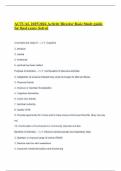 ACTUAL 2025&sol;2026 Activity Director Basic Study guide for final exam- Solved