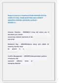 Rutgers Dynamics of Healthcare EXAM 2025&sol;2026 ACTUAL   COMPLETE REAL EXAM QUESTIONS AND CORRECT  ANSWERS &lpar;VERIFIED ANSWERS&rpar; ALREADY                              GRADED A&plus; &period; 
