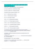 STA 261 EXAM 2 TIP 2025&sol;2026 QUESTIONS WITH SOLUTIONS RATED A&plus;