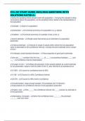 STA 261 STUDY GUIDE 2025&sol;2026 QUESTIONS WITH SOLUTIONS RATED A&plus;