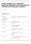 Hondros NUR205 exam 2 &vert; 2025 EXAM QUESTIONS &vert;FREQUENTLY TESTED QUESTIONS &vert;&vert;VERIFIED SOLUTIONS &lpar;100&percnt; CORRECT&rpar;