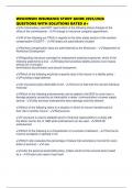 WISCONSIN INSURANCE STUDY GUIDE 2025&sol;2026 QUESTIONS WITH SOLUTIONS RATED A&plus;