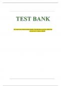 Test Bank For Evidence-Based Nursing The Research Practice Connection 4th Edition by Sarah Jo Brown&period;pdf