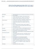 Exam &lpar;elaborations&rpar; California Peace Officer Standards and Training  