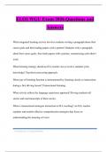 Elo1 Wgu Bundled Tests 2026 Questions and Answers