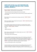 ACRP CCRC ACTUAL Exam 300 QUESTIONS AND CORRECT ANSWERS 2025-2026 LATEST VERSION ALREADY GRADED A&plus;