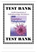 Test Bank&colon; Porth's Essentials of Pathophysiology&comma; 5th Edition by Norris - Chapters 1-52&comma; 9781975107192 &vert; Rationals Included