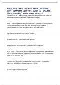 BLAW 3310 EXAM 1 UTA LEE EXAM QUESTIONS WITH COMPLETE SOLUTION GUIDE &lpar;A&plus; GRADED 100&percnt; VERIFIED&rpar; LATEST VERSION 2025&excl;&excl;