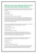 NRNP 6531 final ACTUAL EXAM 2025-2026 LATEST 250 QUESTIONS AND CORRECT ANSWERS GRADED A&plus;