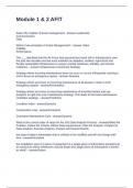 Module 1 & 2 AFIT Questions and Answers 2025