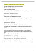 CS 6515 Graph Algorithms Test Questions and Answers Solved Correctly 