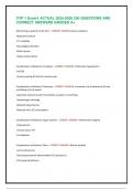 CVP 1 Exam1 ACTUAL 2025-2026 250 QUESTIONS AND CORRECT ANSWERS GRADED A&plus;