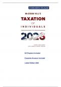 Test Bank for McGraw Hill's Taxation of Individuals&comma; 2026 Edition by Brian Spilker