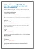 All Hazmat Awareness ACTUAL EXA 150 QUESTIONS AND CORRECT ANSWERS 2025-2026 LATEST GRADED A