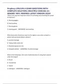 Prophecy LPN&sol;LVN A EXAM QUESTIONS WITH COMPLETE SOLUTION&rpar; &lpar;MULTIPLE CHOICES&rpar; &lpar;A&plus; GRADED 100&percnt; VERIFIED&rpar; LATEST VERSION 2025&excl;&excl;
