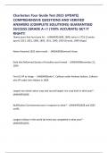 Charleston Tour Guide Test 2025 UPDATE&vert; COMPREHENSIVE QUESTIONS AND VERIFIED ANSWERS &lpar;COMPLETE SOLUTIONS&rpar; GUARANTEED SUCCESS &vert;GRADE A&plus;&excl;&excl; &lpar;100&percnt; ACCURATE&rpar; GET IT RIGHT&excl;&excl;