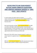 NCIDQ PRACTICUM EXAM NEWEST ACTUAL EXAM COMPLETE QUESTIONS AND VERIFIED ANSWERS GRADED A&plus; 100- PASS 2025 UPDATE&excl; 