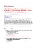 NURS6540 Exam &lpar;2025&rpar;&colon; Advanced Practice Care of Frail Elders &ndash; Walden University &vert; Questions & Answers with Rationales &vert; 100&percnt; Verified &vert; Graded A&plus;