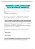 MEJO 441 - EXAM 1 QUESTIONS WITH ACCURATE ANSWERS