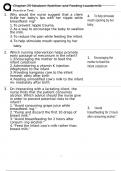 Chapter 25 Newborn Nutrition and Feeding Lowdermilk Practice Test&period;