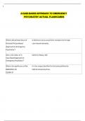 A CASE-BASED APPROACH TO EMERGENCY   PSYCHIATRY ACTUAL FLASHCARDS 