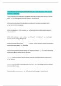 IAHSS ADVANCED OFFICER CERTIFICATION Exam &vert; 150 Questions with Correct Answers &vert; 100&percnt; Pass