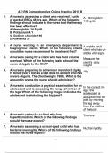 ATI RN Comprehensive Online Practice 2019 B