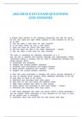 2025 HESI EXIT EXAM QUESTIONS AND ANSWERS&period;