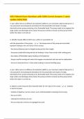 IOG1 Nebosh Exam Questions with 100&percnt; Correct Answers &vert; Latest Update 2025&sol;2026