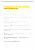 Kettering Patient Assessment -A Exam &vert; Questions with 100&percnt; Correct Answers &vert; Latest Update 2025&sol;2026