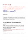 NBHWC Actual Exam Bundle 2025 &ndash; National Board for Health & Wellness Coaching Complete Compilation Questions & Answers with Rationales &vert; 100&percnt; Verified &vert; Graded A&plus;