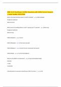 KINE 2115 Final &lpar;Exam 3&rpar; SHSU Questions with 100&percnt; Correct Answers &vert; Latest Update 2025&sol;2026