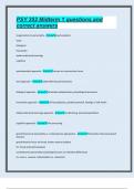 PSY 352 Midterm 1 questions and correct answers