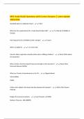 MK1 Study Guide Questions with Correct Answers &vert; Latest Update 2025&sol;2026