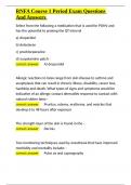 RNFA Course 1 Period Exam Questions And Answers&period;docx