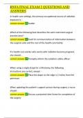 RNFA FINAL EXAM 2 QUESTIONS AND ANSWERS&period;docx