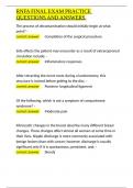 RNFA FINAL EXAM PRACTICE QUESTIONS AND ANSWERS&period;docx