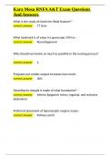 Kara Mosu RNFA A&T Exam Questions And Answers&period;docx