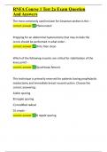 RNFA Course 1 Test 2a Exam Question And Answers&period;docx