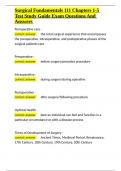 Surgical Fundamentals 111 Chapters 1-5 Test Study Guide Exam Questions And Answers&period;docx