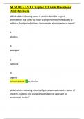 SUR 101- AST Chapter 1 Exam Questions And Answers&period;docx