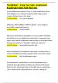 NorthStar7 Using Specialty Equipment Exam Questions And Answers&period;docx