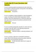 Leadership RN Exam Questions And Answers&period;docx
